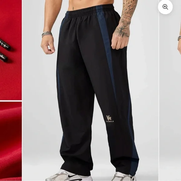 YoungLA Fight Week Tracksuit Pants Men's Blue Track Pants Large NEW - Picture 5 of 5